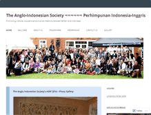 Tablet Screenshot of angloindonesiansociety.org